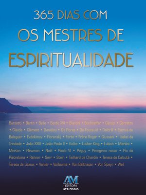 cover image of 365 dias com os mestres de espiritualidade